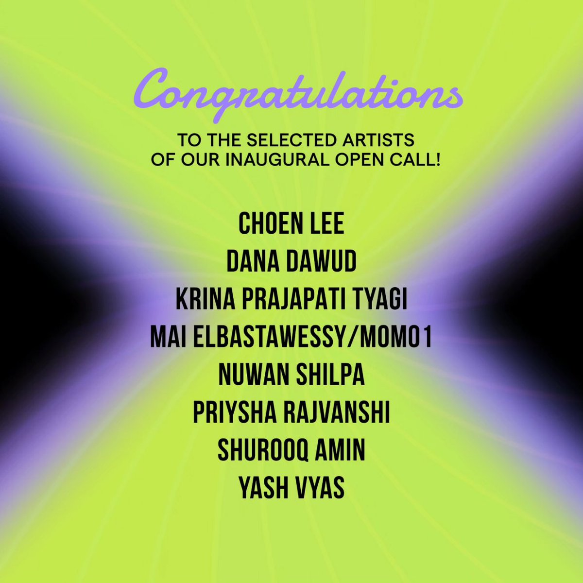TheUpsideSpace's tweet photo. "Hello Upsiders, exciting news from Team TUS today 🎉

It’s the first of September and and it's time to reveal the chosen artists for the inaugural #TUSOpenCall! https://t.co/oEOMcIAZmi