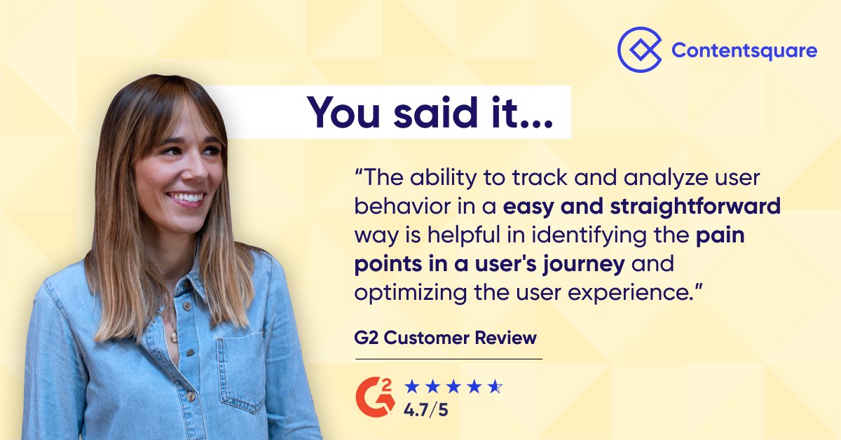 See how users progress through your site, page by page, from entry to exit. Discover your biggest opportunities and frustrations within minutes, including looping behaviors and where unexpected drop-offs occur, with Contentsquare. okt.to/4KfebR #DXA #MoreHumanAnalytics