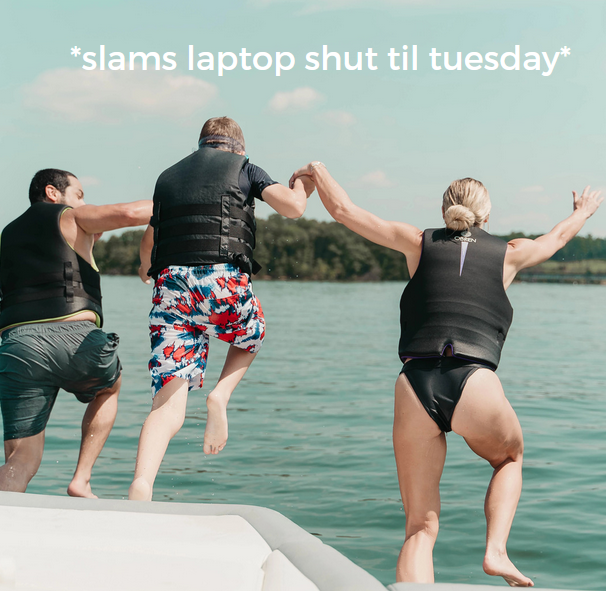 Overtons's tweet photo. The only thing better than a long weekend is the short work week that follows. #HappyLaborDayWeekend #LakeWeekend #LakeDay https://t.co/1ROoxL8ztO