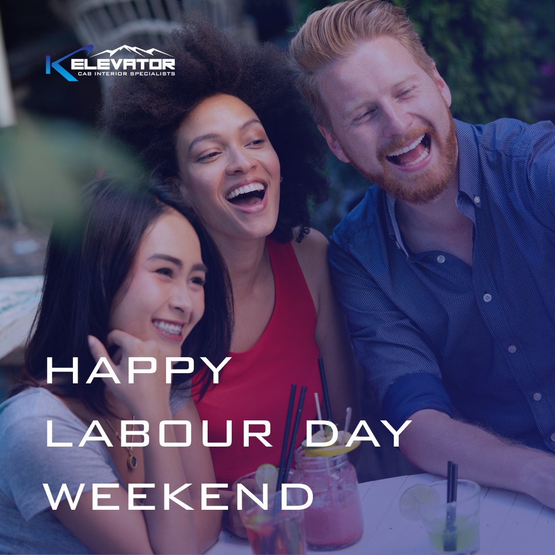 kelevatorcabs's tweet photo. Happy Labour Day Weekend from the K Elevator team ☀️

We hope you're taking a break from pressing buttons and enjoying some well-deserved relaxation. Whether you're chilling out or exploring new heights, we wish you an uplifting long weekend! https://t.co/XyzU7Hf8gD