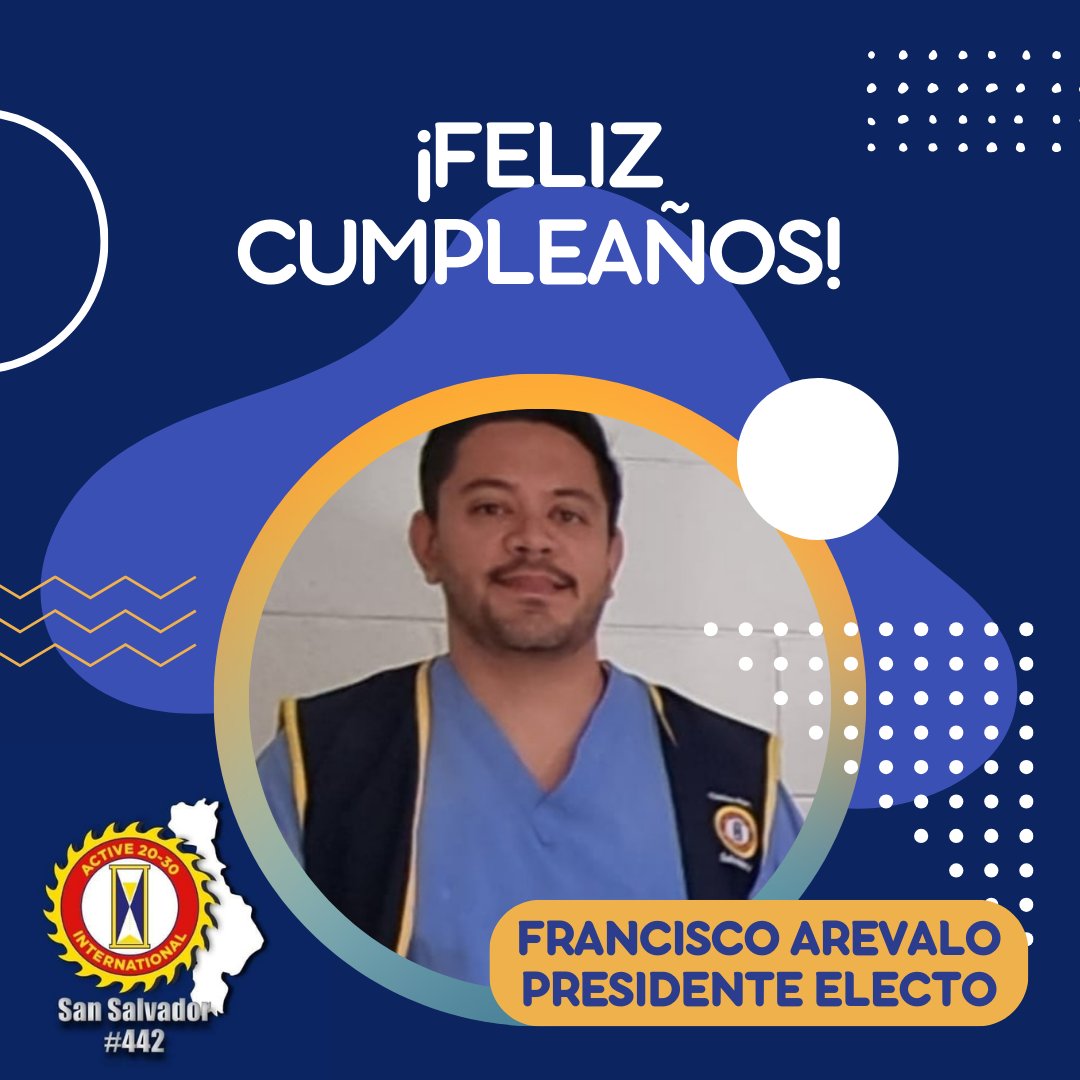 Queremos desearle un feliz cumpleaños a nuestro socio Francisco "Chico" Arevalo. Esperamos que sean muchos años más para seguir trabajando juntos por la comunidad y la niñez.