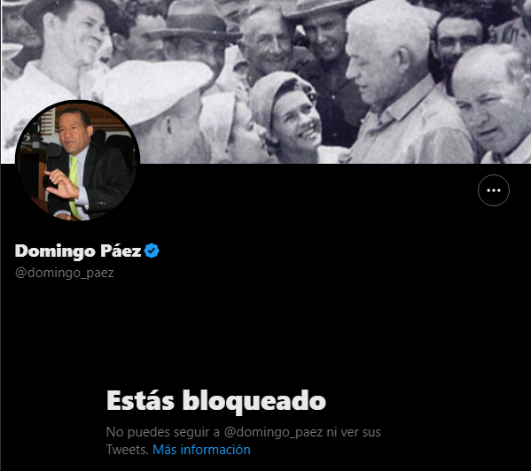 HenkelMateo's tweet photo. Me bloqueo el baboso Páez, muy deseoso de usar como chivo expiatorio a @matiasgarciard mal usando términos para encasillar y menospreciar la juventud dominicana, juventud que el no supo dirigir mientras formo parte del gobierno, un mediocre mas con saco y corbata. https://t.co/KI7luYzuy1