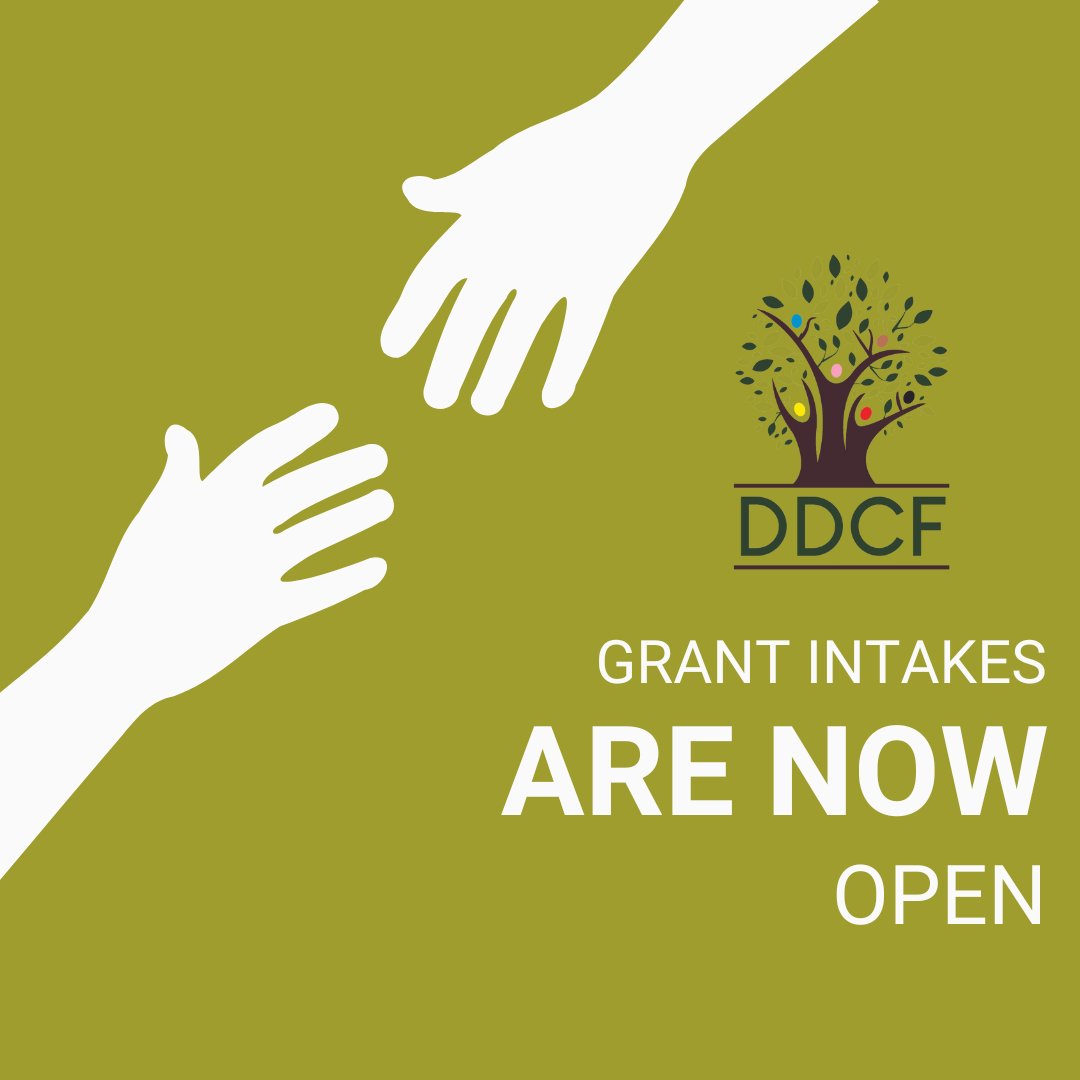 Fall grant intakes are now open! Are you a CRA registered charity, qualified donee or organizations associated with a charity/qualified donee? Apply here: ddcf.ca/grant-applicat…