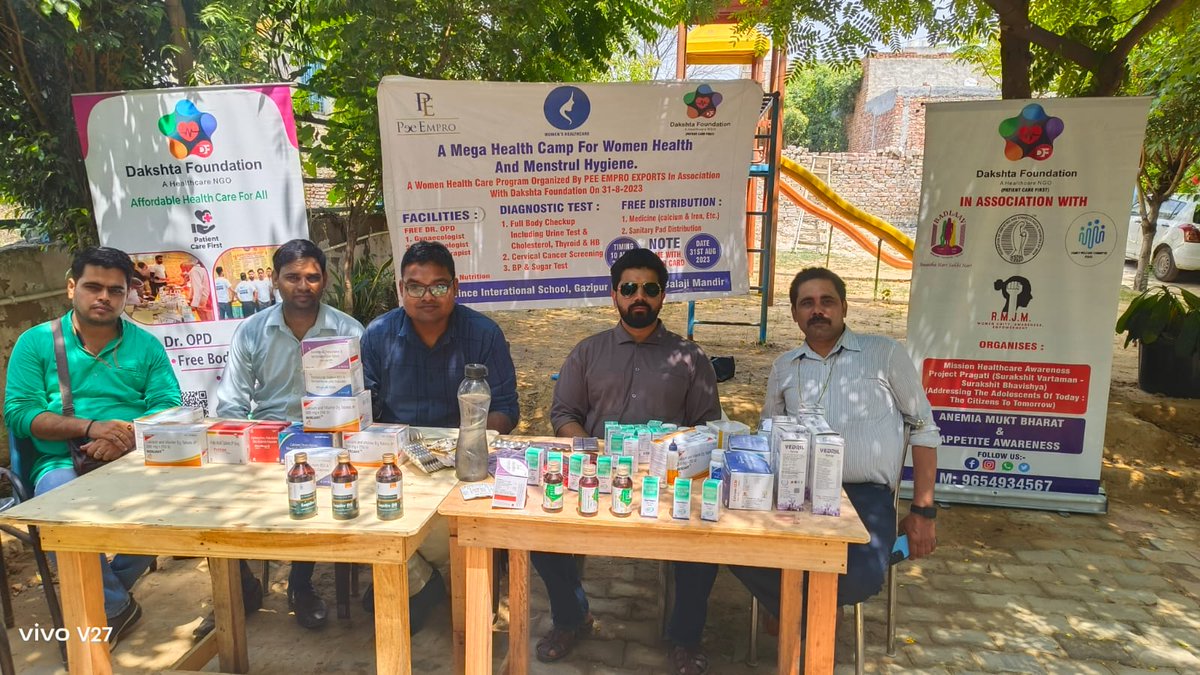 DakshtaF's tweet photo. Patient care first ।।।
Respected Rekha Mishra (mbbs DNB Ex HCMS)
Women's healthcare ।।।।
Pee empro exports ।।।।
Prince international school gajipur।।।।
Manav rachna college ।।।।
Omega lab NABL।।।
31/8/2023....llll
Free Dr OPD ।।।।
Free lab test ।।।।
Free physiotherapy।।। https://t.co/yG8breD8BL