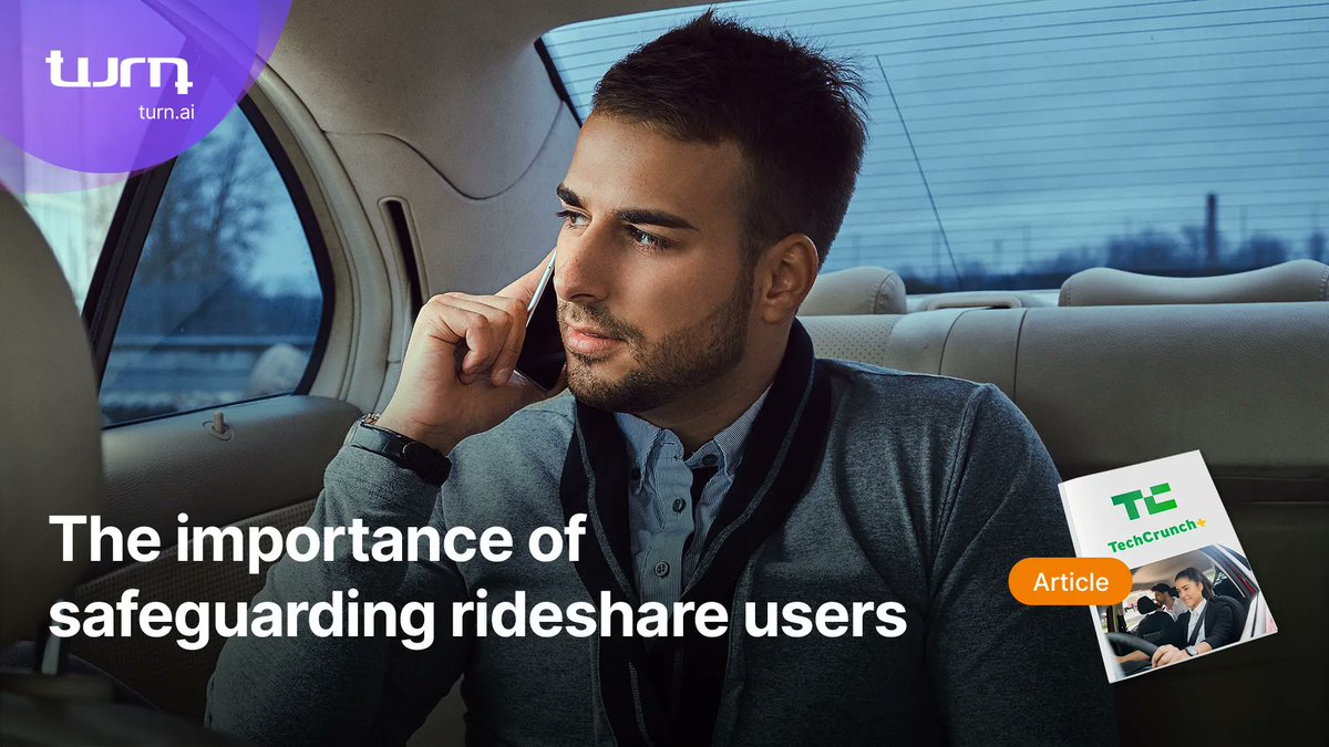 TurnTech_ai's tweet image. 🚘 Turn is here to shed light on the crucial link between background checks and rideshare safety. 

🛡️ Our insights gleaned from the TechCrunch article emphasize the significance of thorough screening in safeguarding users.

buff.ly/3RX01TV

#ridesharesafety #safetyfirst