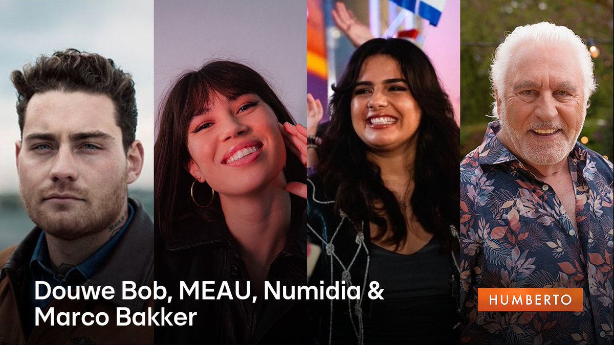 Een tranentrekker en snottersensatie, maar ook: leverancier van indrukwekkende optredens die voor kippenvel zorgen. Het programma ‘Beste Zangers’ is terug. Deelnemers Douwe Bob, MEAU, Numidia en Marco Bakker brengen ons alvast in de stemming. #Humberto