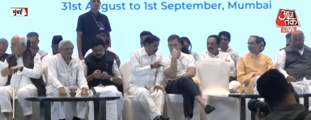 1HarshDevSingh's tweet image. Harsh Dev With Other National Leaders at INDIA Alliance Meet in Mumbai