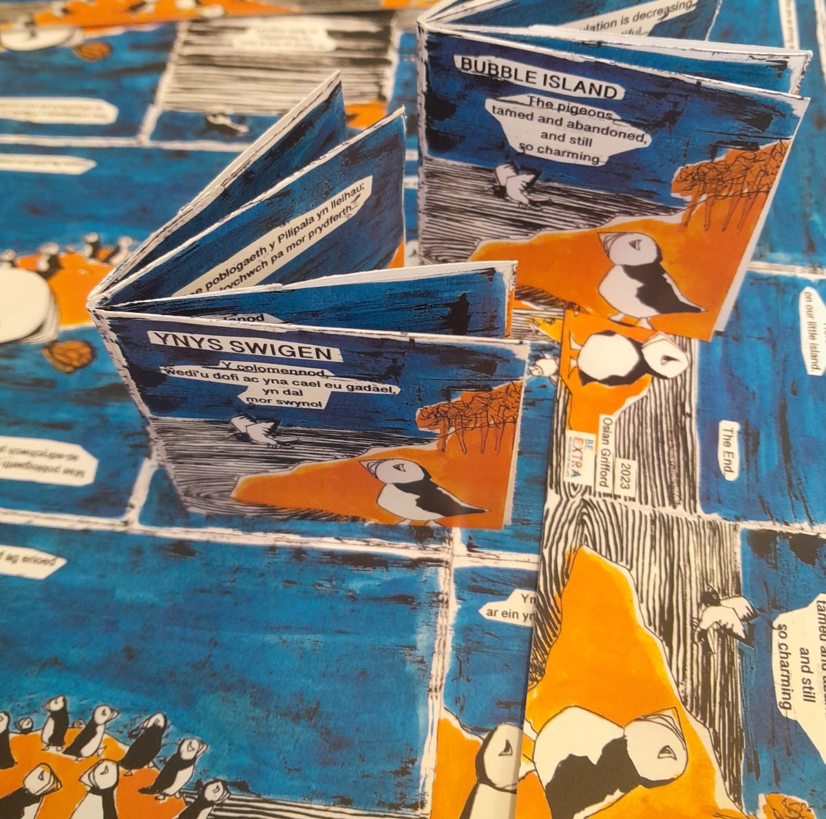 Wedi ei ysgrifennu gyda <a href="/BeExtra_Arts/">Be Extra #WellbeingForTheArts</a> 
Ac ar gael yn <a href="/shelflifecdf/">Shelf Life Books & Zines</a>