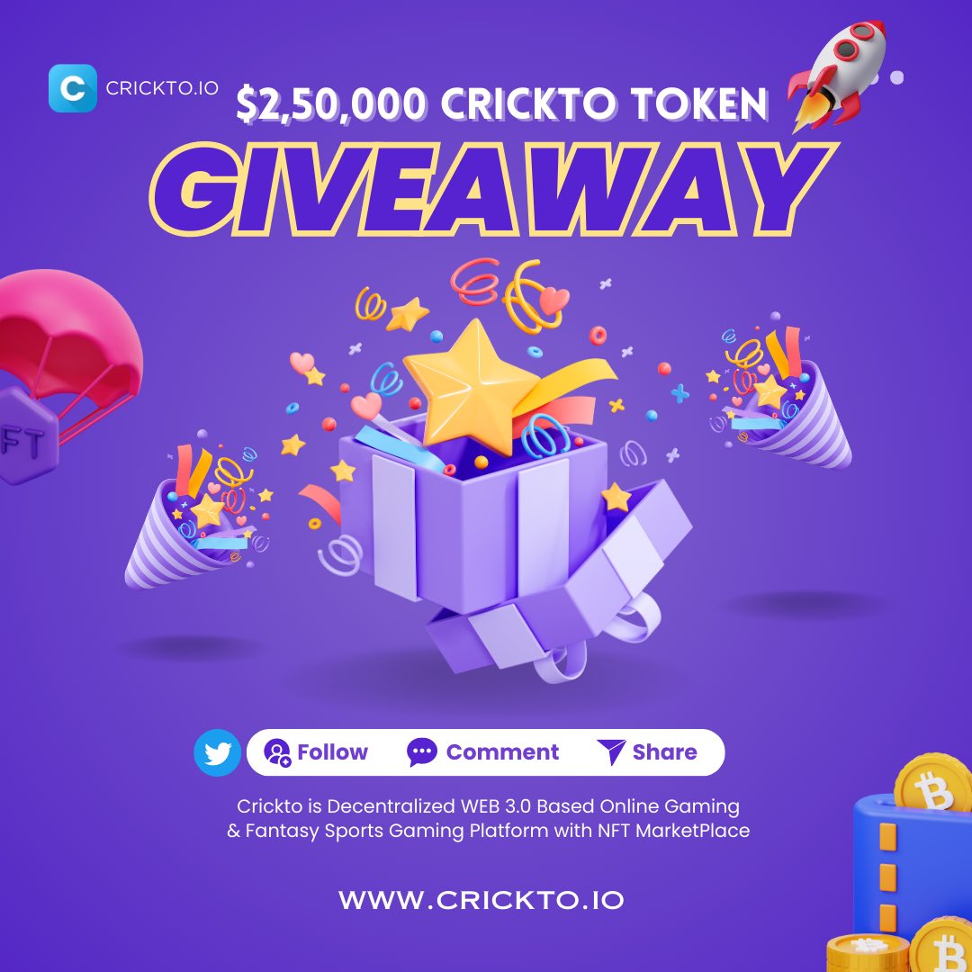 Crickto.io tweet media