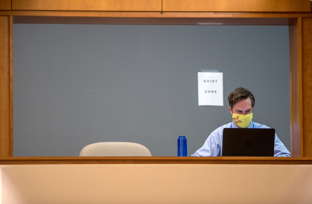 One of the all-time great Albuquerque Journal reporters, Dan McKay, leaves the paper today. Literally working days without sleep to make sure the New Mexico Legislature is held accountable. A talented reporter with a sense of duty that is unmatched. The man has stood at his post.