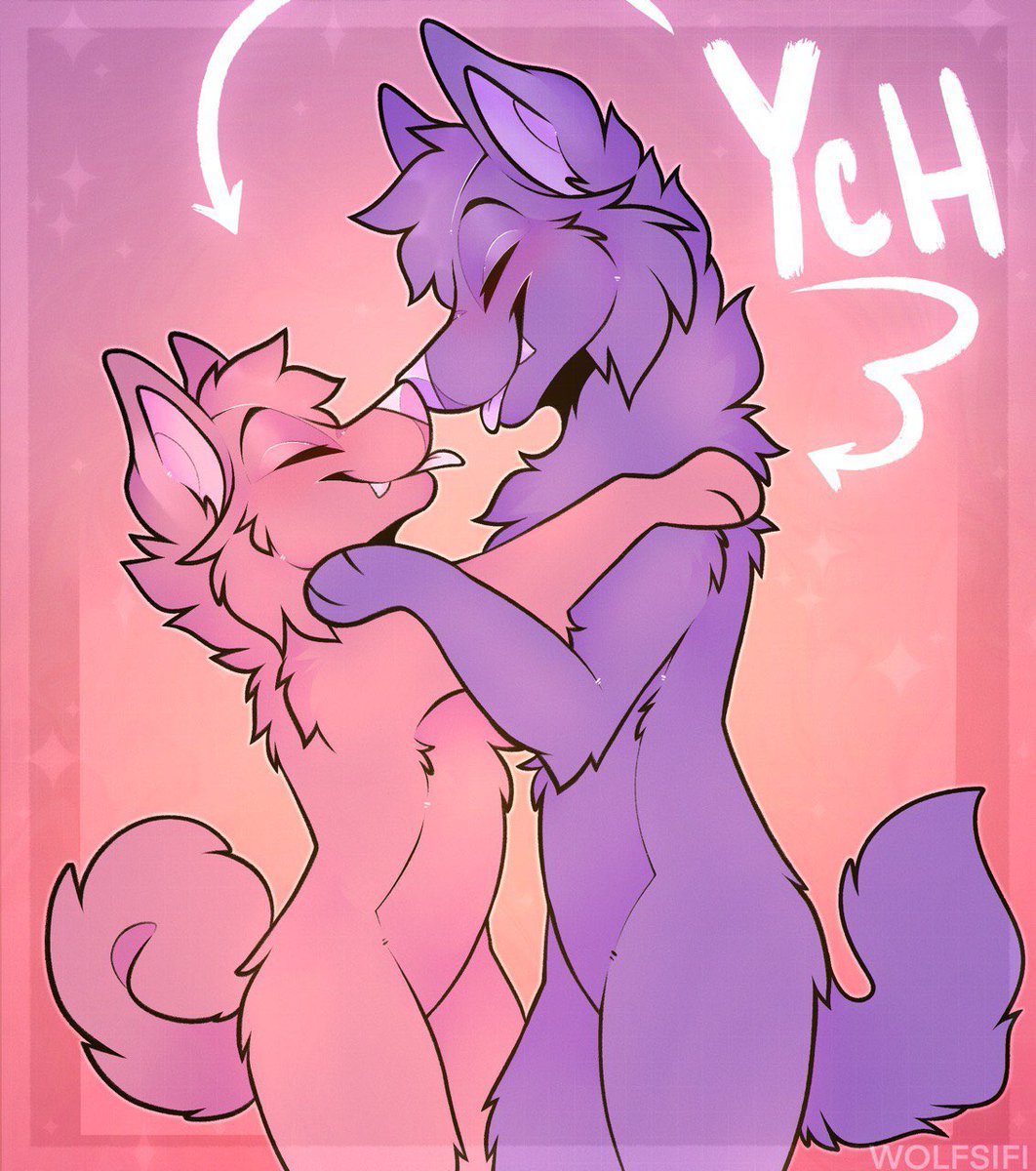 Wolfsifi2's tweet photo. ‼️KISS YCH RAFFLE ‼️

HEY WANT FREE ART??
Doing a YCH raffle! 
Read rules to participate!

Rules for entry: 
- Follow @Wolfsifi2 (me)
- Retweet this post!
- Tag the second person you’d be getting it with for an extra entry! 

Winner will be picked - September 15th! https://t.co/2jgn9RSsVd