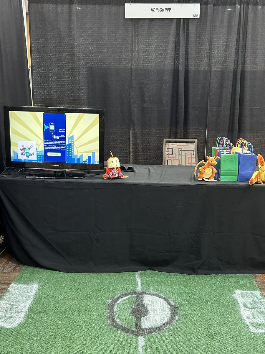 The booth is ready.  

For all the new Adventures Abound we are heading to, come out and meet the battling community.  

Battles, Tournaments, Prizes, and so much more!!!  

<a href="/TucsonComiCon/">Tucson Comic Con</a> get hyped!