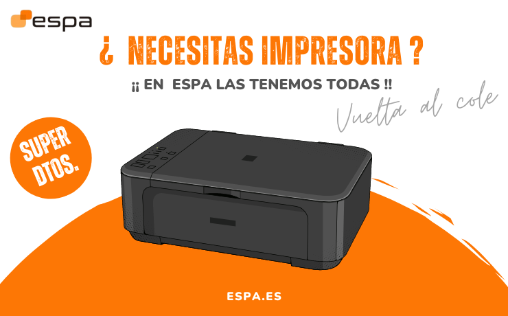 Espainformatica's tweet photo. ¿Necesitas una impresora para la vuelta al cole? En ESPA Informática, tenemos la solución perfecta para ti. 
Impresoras nuevas, reparaciones o consumibles !  listos para la vuelta al cole! 📚💡 
https://t.co/E7CSE9v6Cy
#Impresoras #VueltaAlCole #Tecnología https://t.co/C7F2tqNRB0