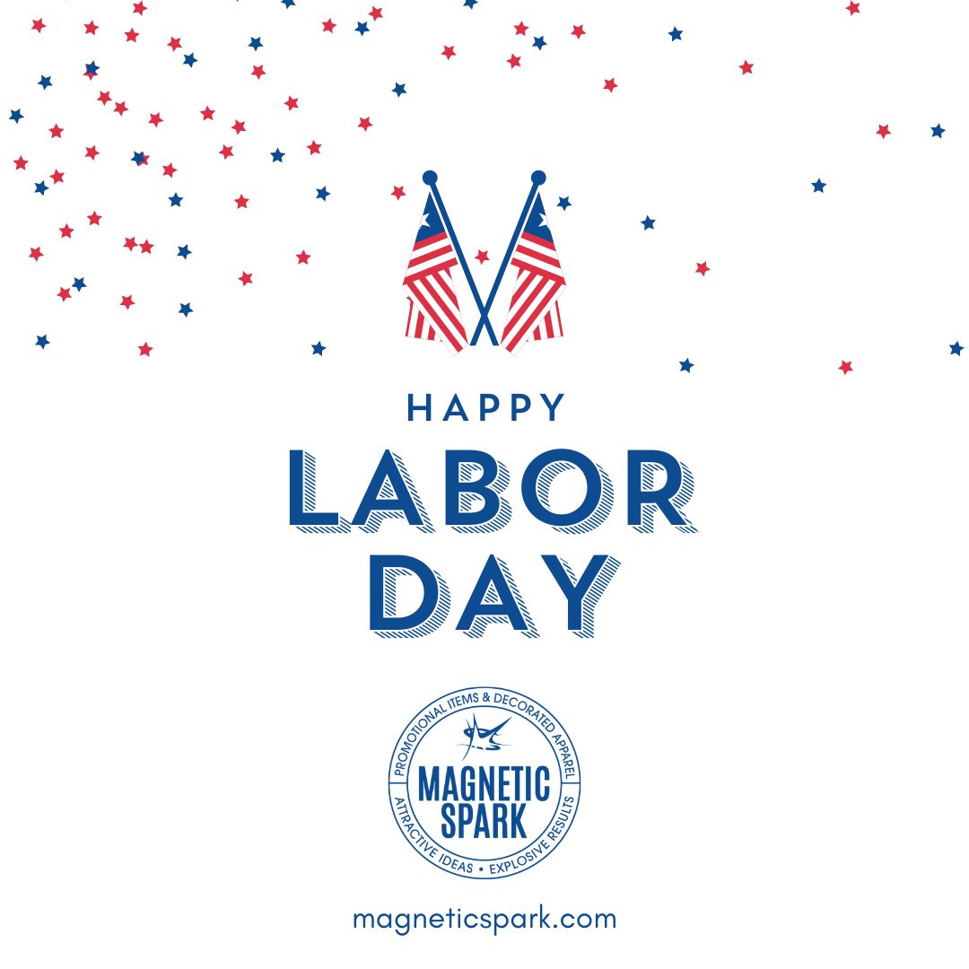 MagneticSpark_'s tweet photo. 🎉🇺🇸 Happy Labor Day! Just a heads up that our office will be closed on Monday, September 4th. Take this time to relax, recharge, and enjoy some well-deserved time off! Enjoy your long weekend, stay safe, and we'll be back on Tuesday! 😊 #WeMakeSparksFly https://t.co/QBfFxGTvRL