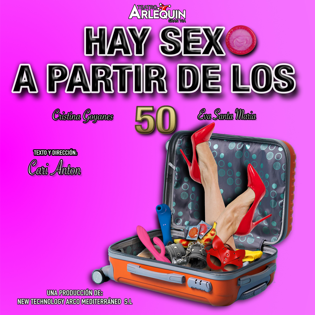 🫦 🍆 𝗛𝗔𝗬 𝗦𝗘𝗫𝗢 𝗔 𝗣𝗔𝗥𝗧𝗜𝗥 𝗗𝗘 𝗟𝗢𝗦 𝟱𝟬

🎟️ Estrena l 1 de Octubre con un inmenso 𝗦𝗢𝗟𝗗 𝗢𝗨𝗧 !!!
📌 Te esperamos TODOS LOS DOMINGOS | 18:30 h
👉ENTRADAS: 𝘁𝗲𝗮𝘁𝗿𝗼𝗮𝗿𝗹𝗲𝗾𝘂𝗶𝗻.𝗰𝗼𝗺

#sexy #tuppersex #comedy #teatro #madridocio