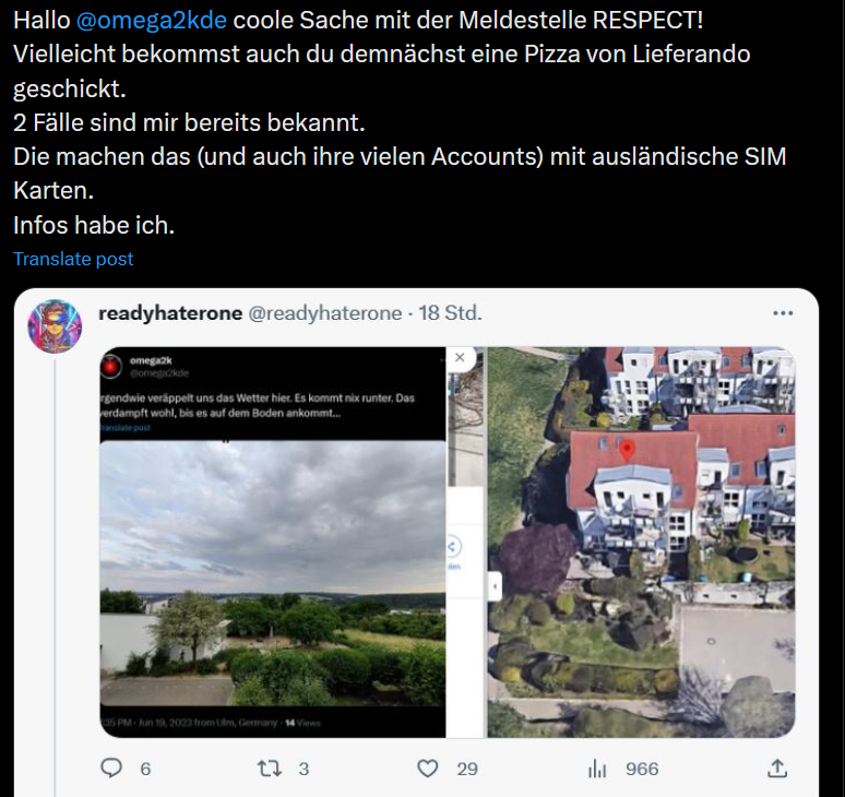 readyhaterone's tweet photo. Mein Posts zu screenshotten und sie so im Fall eines erfolgreichen Wegmeddelns für die Nachwelt zu konservieren, find ich süß.
Danke an euch KluKen Nutzer 😊 https://t.co/qdlovZo0RN