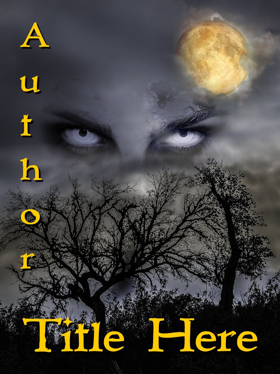 #Authors #Publishers: NEW - This spooky cover is now available in my Gallery of Art. SelfPubBookCovers.com/VonnaArt, #WritingCommunity, #writers, #amwriting, #selfpublishing, #bookcovers, #covers, #coverart, #indie, #indieauthors, #bookcoverdesign, @selfPubBkCovers, @Lino_Matteo_BE