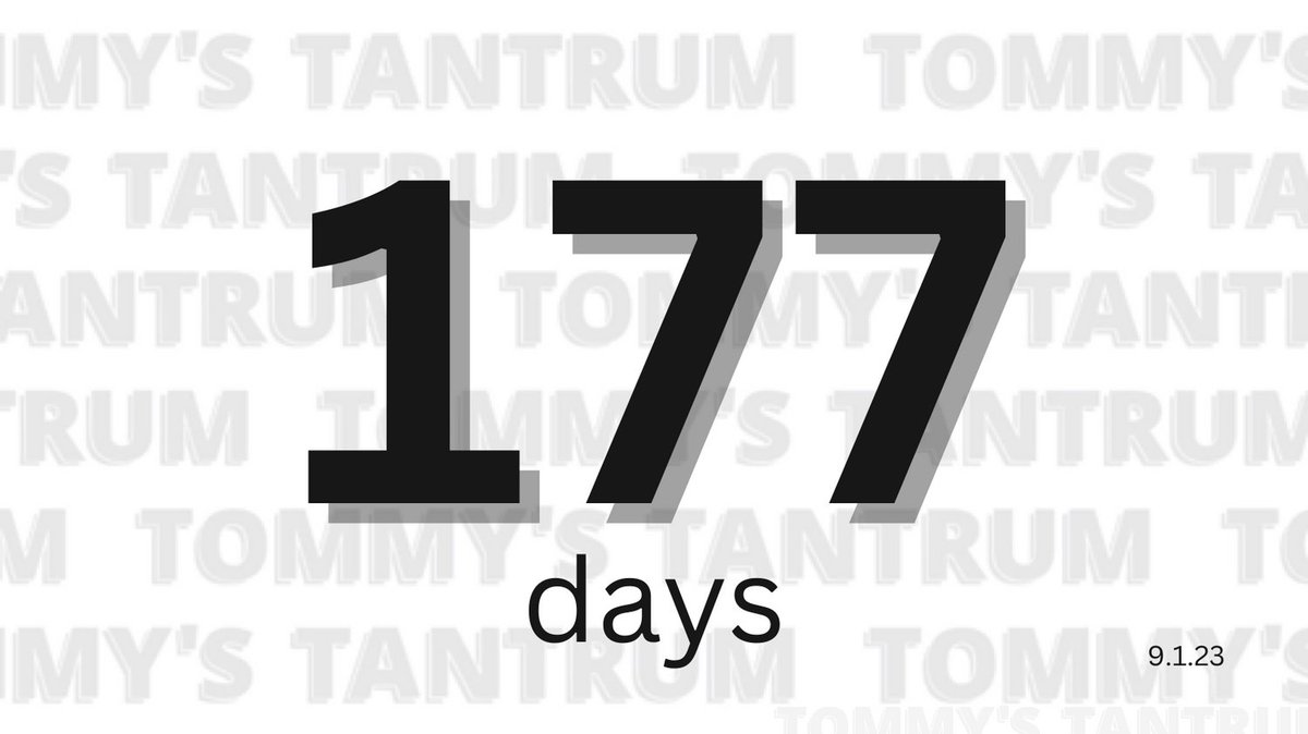 tommystantrum's tweet photo. tick tock #day177 #tuberville #endthetantrum https://t.co/gSgoCVEm9u