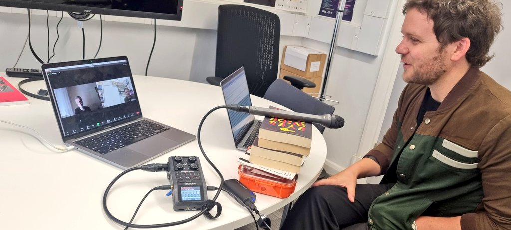 Dallas Rogers (@dallasrogers101) on Twitter photo Squeezing a <a href="/CityRoadPod/">City Road Podcast</a> recording session into the trip with <a href="/Penny_Dropping/">Joe Penny</a> interviewing <a href="/multipliciudad/">Álvaro Sevilla-Buitrago</a> about *Against the Commons: A Radical History of Urban Planning*.
It'll be live later this month as a part of the <a href="/FestUrbanism/">Festival of Urbanism</a> ... also checking out the UCL Urban Lab Squeezing a <a href="/CityRoadPod/">City Road Podcast</a> recording session into the trip with <a href="/Penny_Dropping/">Joe Penny</a> interviewing <a href="/multipliciudad/">Álvaro Sevilla-Buitrago</a> about *Against the Commons: A Radical History of Urban Planning*.
It'll be live later this month as a part of the <a href="/FestUrbanism/">Festival of Urbanism</a> ... also checking out the UCL Urban Lab