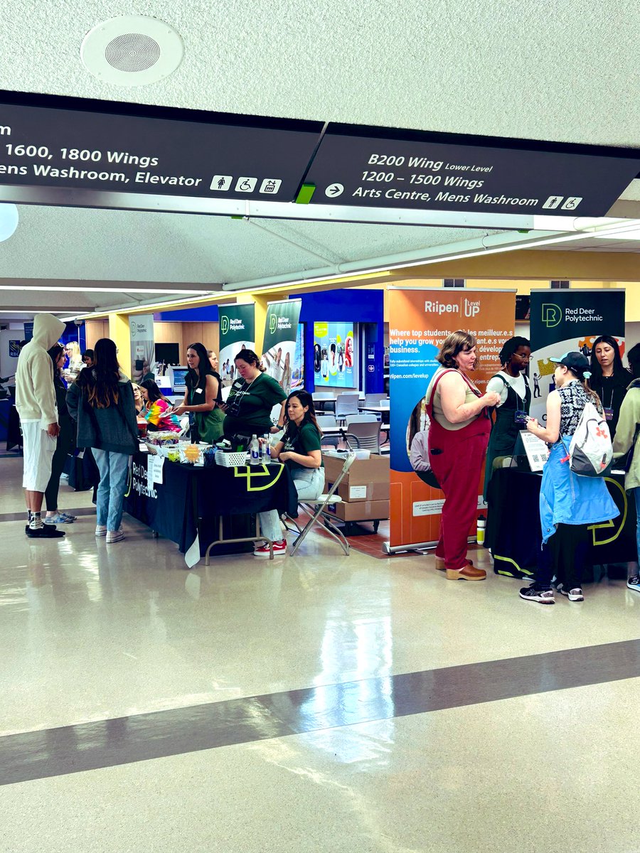New Student Orientation is underway <a href="/RedDeerPolytech/">Red Deer Polytechnic</a>! You can feel the excitement on campus. #MyRDP #backtoschool23