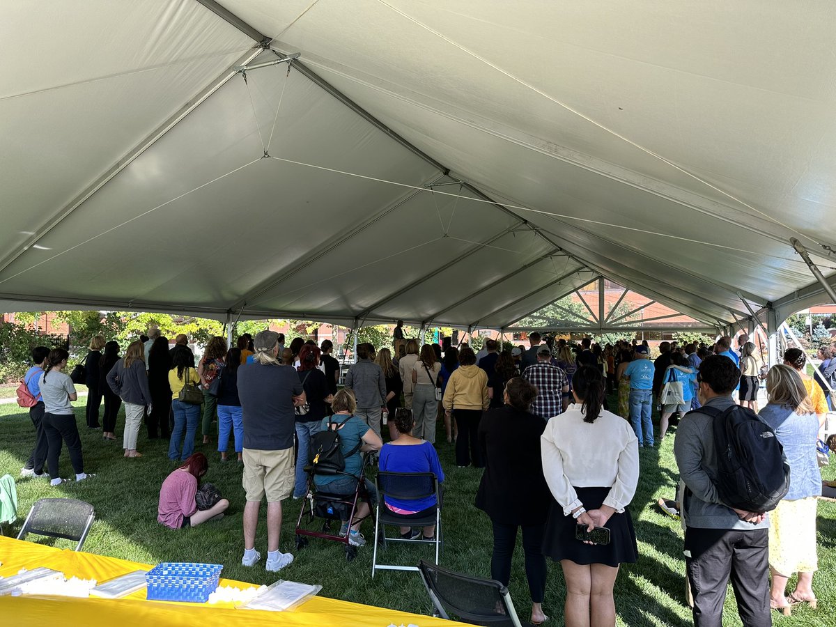 11DayPowerPlay's tweet photo. A great day yesterday to kick off pediatric cancer awareness month @RoswellPark. The #11DPP is proud to support the Roswell Park and Oishei Children’s Cancer and Blood Disorders program. A critical collaboration between two hospitals doing amazing work. #OneGold #putcanceronice https://t.co/kyCyHwmu1o