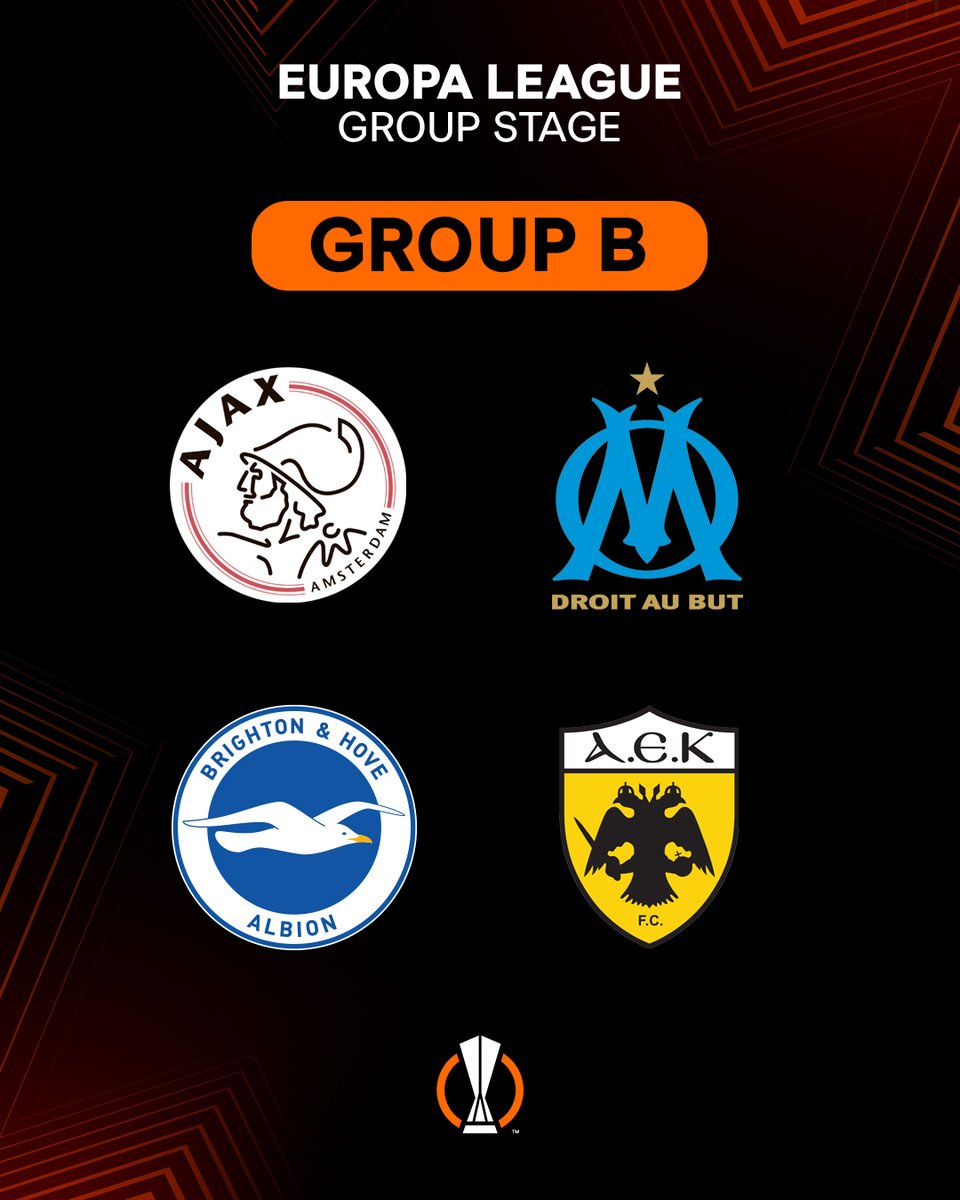 Group B in the <a href="/EuropaLeague/">UEFA Europa League</a>, let's go! 👊