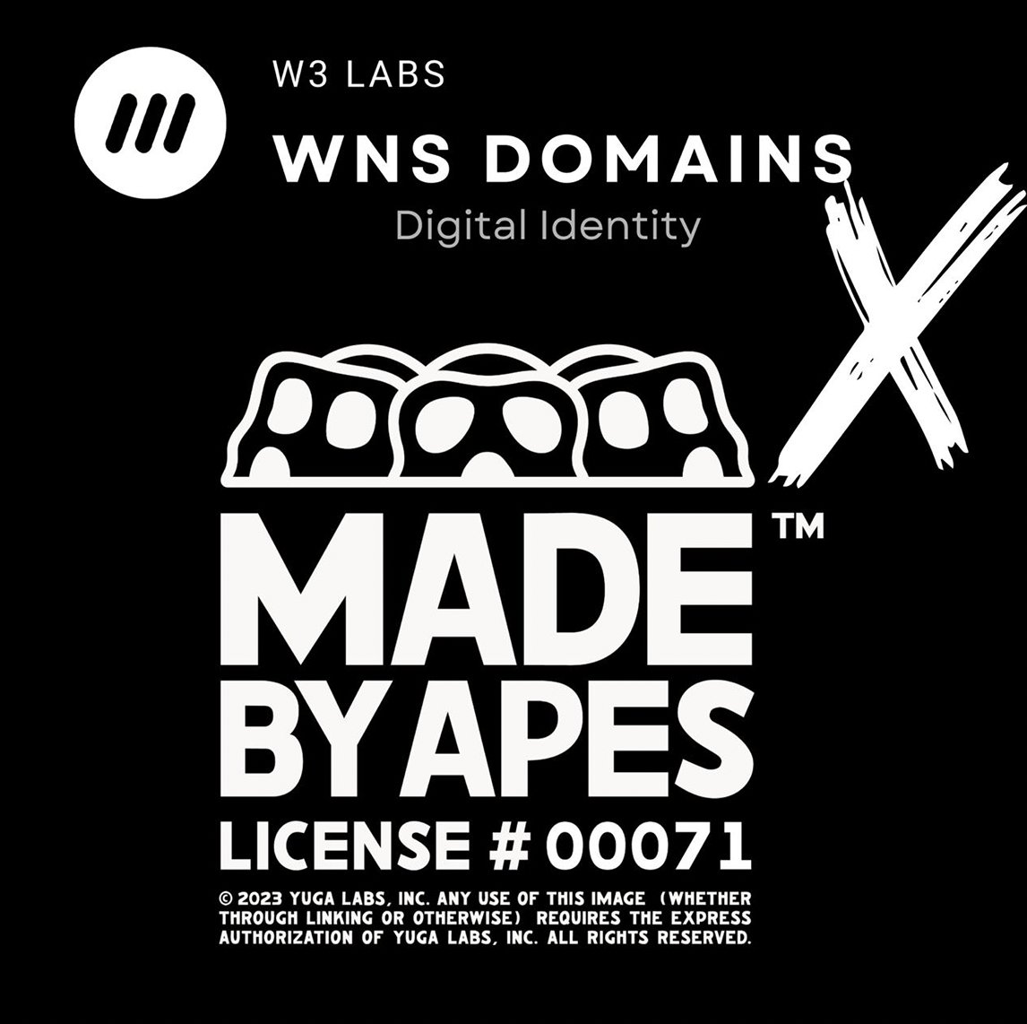 Your Digital Identity is now "Made By Apes" 💜
