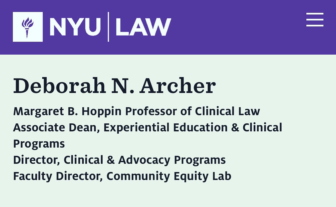 Deborah Archer (threads: DeborahNArcher) tweet media