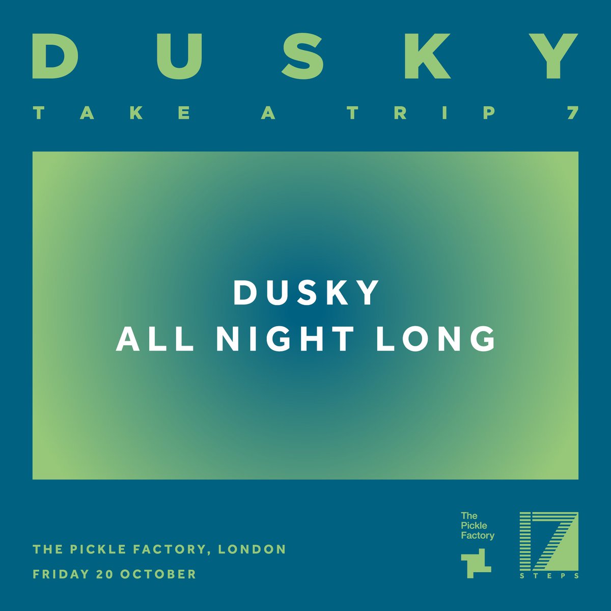 We're excited to announce the 7th edition of our Take A Trip party. We'll be playing an all-night-long set moving through the full spectrum of our musical tastes and influences at @PickleFactoryE2. Sign up for early access to tickets ra.co/pre/1767270 See you there 🥒🪩