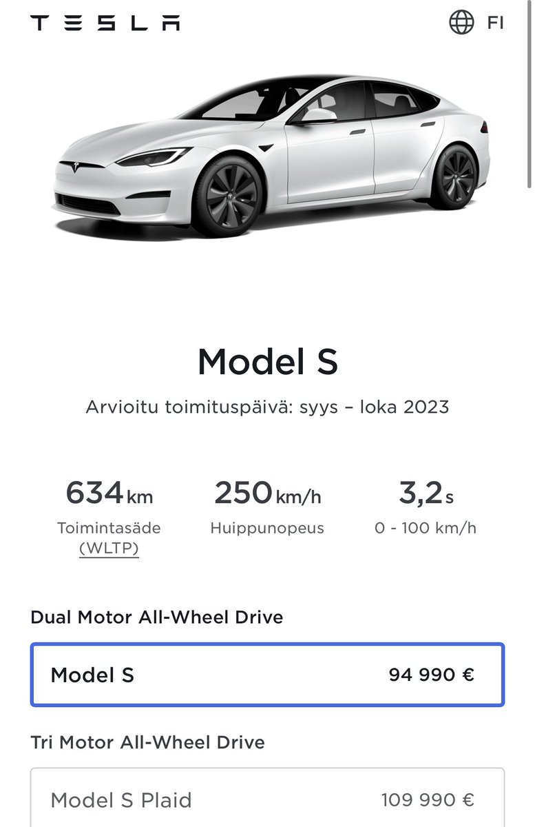 anders_lassila's tweet photo. Model X and S price drop massively. 
19.7.2023 Tesla may keep cutting prices in 'turbulent times', Musk says https://t.co/1WSJEic6aF
