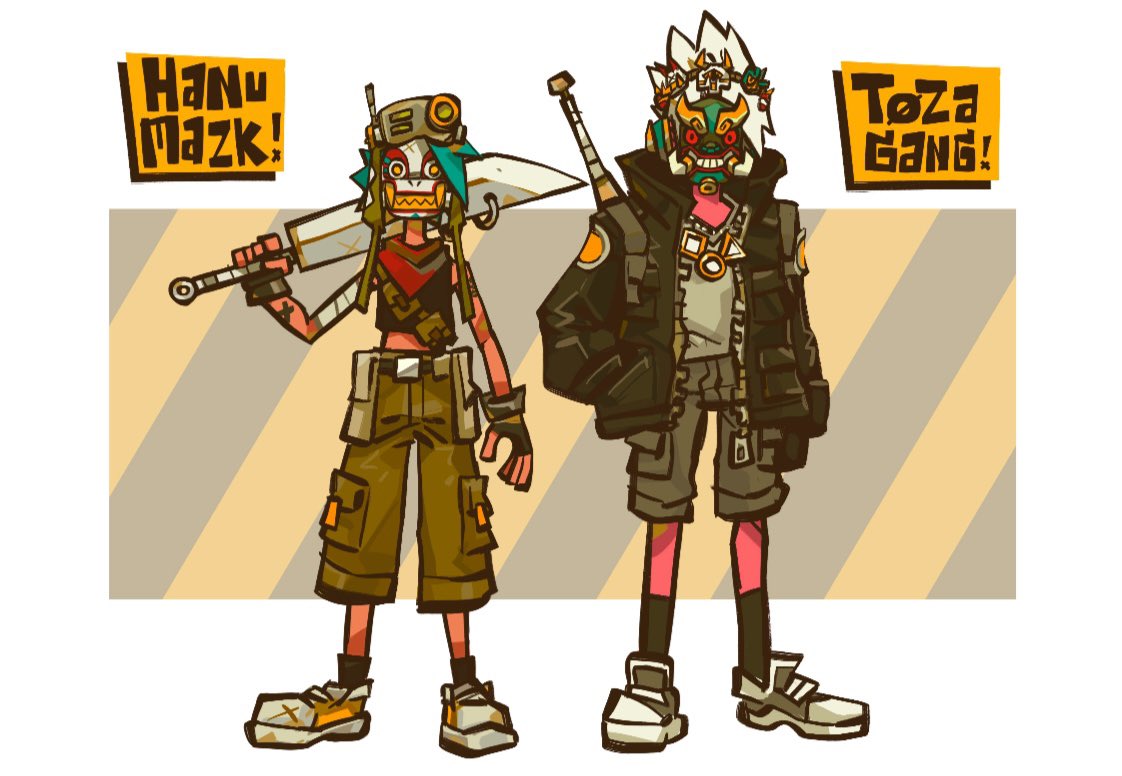 Mazkgang's tweet photo. Contrary to the popular belief, Hanumazk and Tozagang are not an enemy with each other... nor they are friends (yet)

They just have a common enemy 🫱🏻‍🫲🏼 https://t.co/wnDiHeM7bK