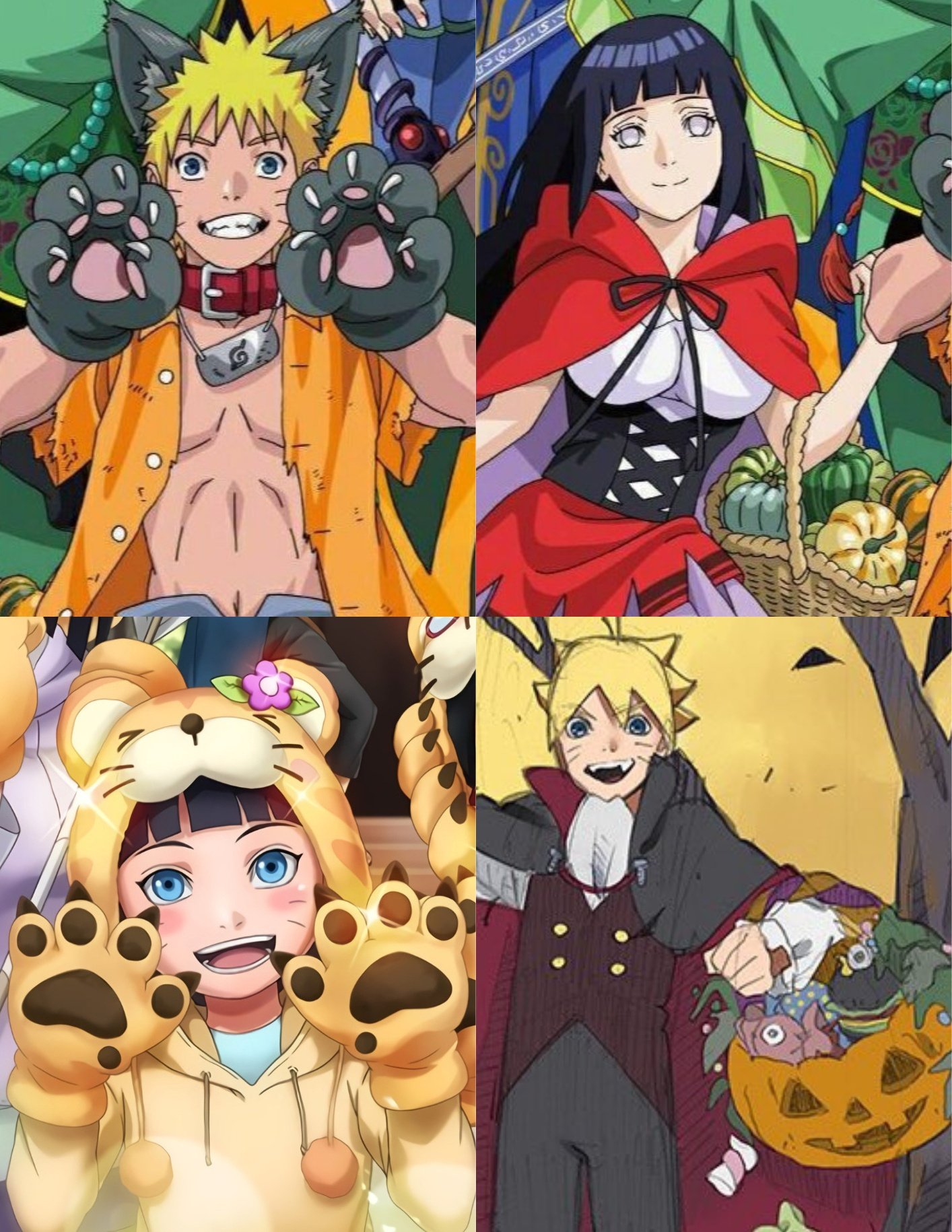 Boruto : Naruto Next Generations on X: Naruto, Boruto, Hinata and Himawari   / X