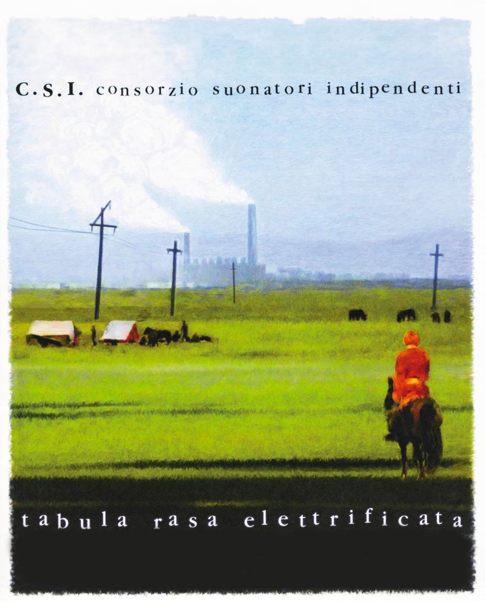 Il 1° settembre 1997 i Consorzio Suonatori Indipendenti (C.S.I.) pubblicano il terzo album “Tabula rasa elettrificata” #csi #consorziosuonatoriindipendenti #tabularasaelettrificata #rockonstory