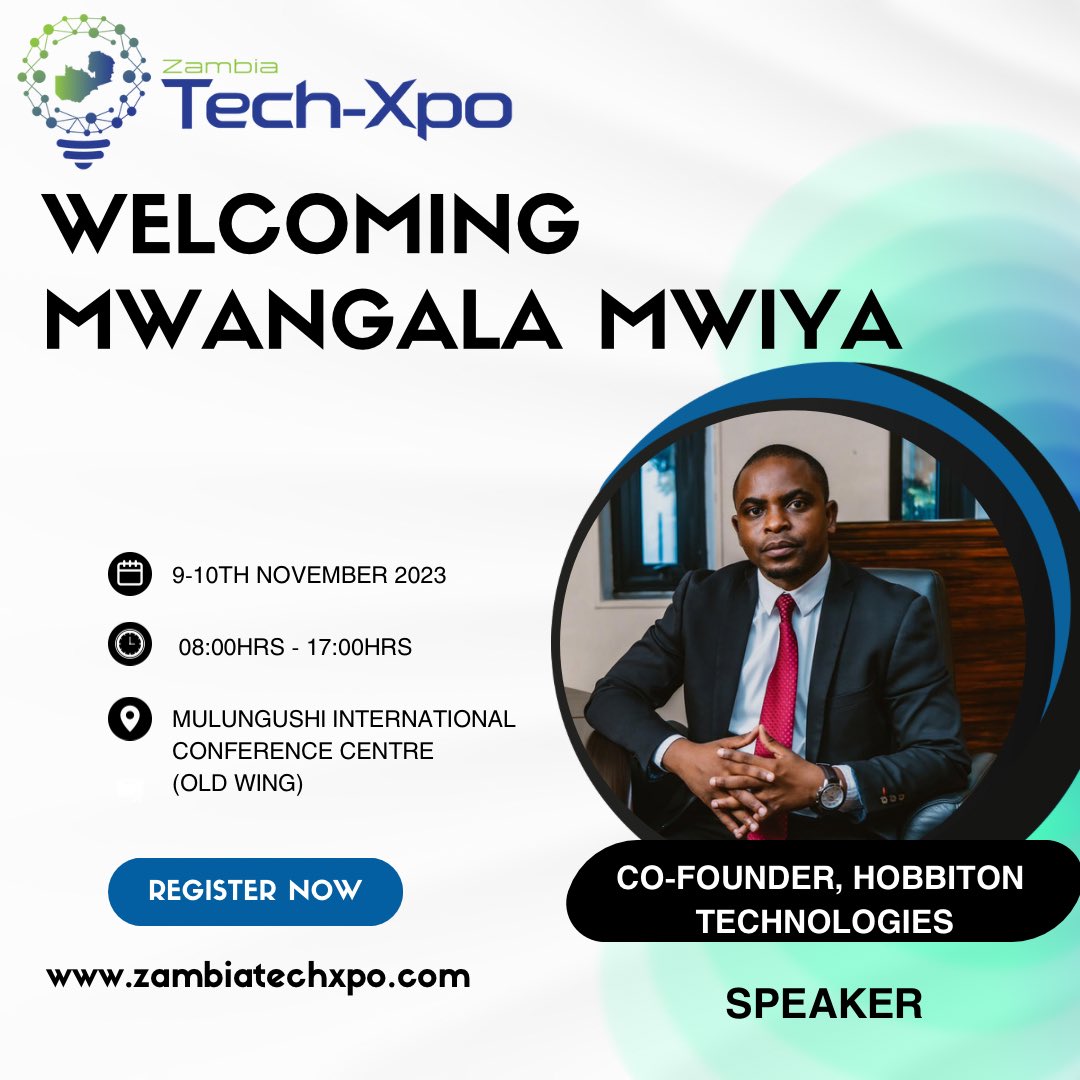 Welcoming <a href="/MwangalaMwiya/">Bakulu FC 🇿🇲</a> , co-founder of Hobbiton Technologies Limited, a seasoned IT professional with a comprehensive technical skill set and expertise in various domains including Digital Product Development, Software Development, Insurance Technology Platforms, Enterprise