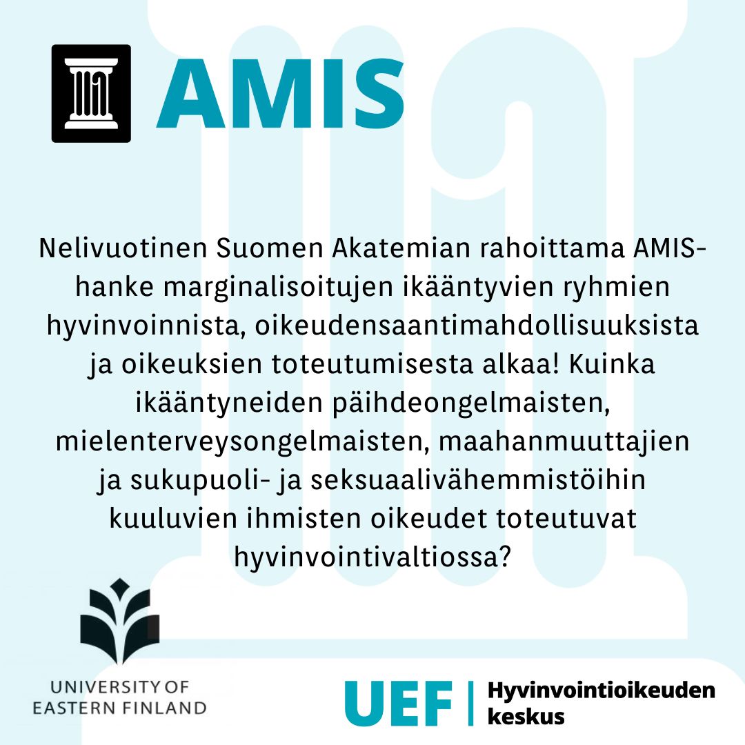 Hyvinvointioikeuden keskus (UEF) (@hvoikeus) on Twitter photo Tutustu hankkeeseen: uefconnect.uef.fi/tutkimusryhma/âŠ
<a href="/KaijusE/">Louther</a> <a href="/Annamakipetaja/">Anna MĂ€ki-PetĂ€jĂ€-Leinonen</a> <a href="/aaltmik/">Mikko Aaltonen</a> <a href="/KGadd3/">KGadd</a> <a href="/m_teeri/">Minni Teerikangas</a> @HeidiVanjusov <a href="/jenni_savonen/">Jenni Savonen</a> <a href="/KataMauranen/">Katariina Mauranen</a> Tutustu hankkeeseen: uefconnect.uef.fi/tutkimusryhma/âŠ
<a href="/KaijusE/">Louther</a> <a href="/Annamakipetaja/">Anna MÀki-PetÀjÀ-Leinonen</a> <a href="/aaltmik/">Mikko Aaltonen</a> <a href="/KGadd3/">KGadd</a> <a href="/m_teeri/">Minni Teerikangas</a> @HeidiVanjusov <a href="/jenni_savonen/">Jenni Savonen</a> <a href="/KataMauranen/">Katariina Mauranen</a>