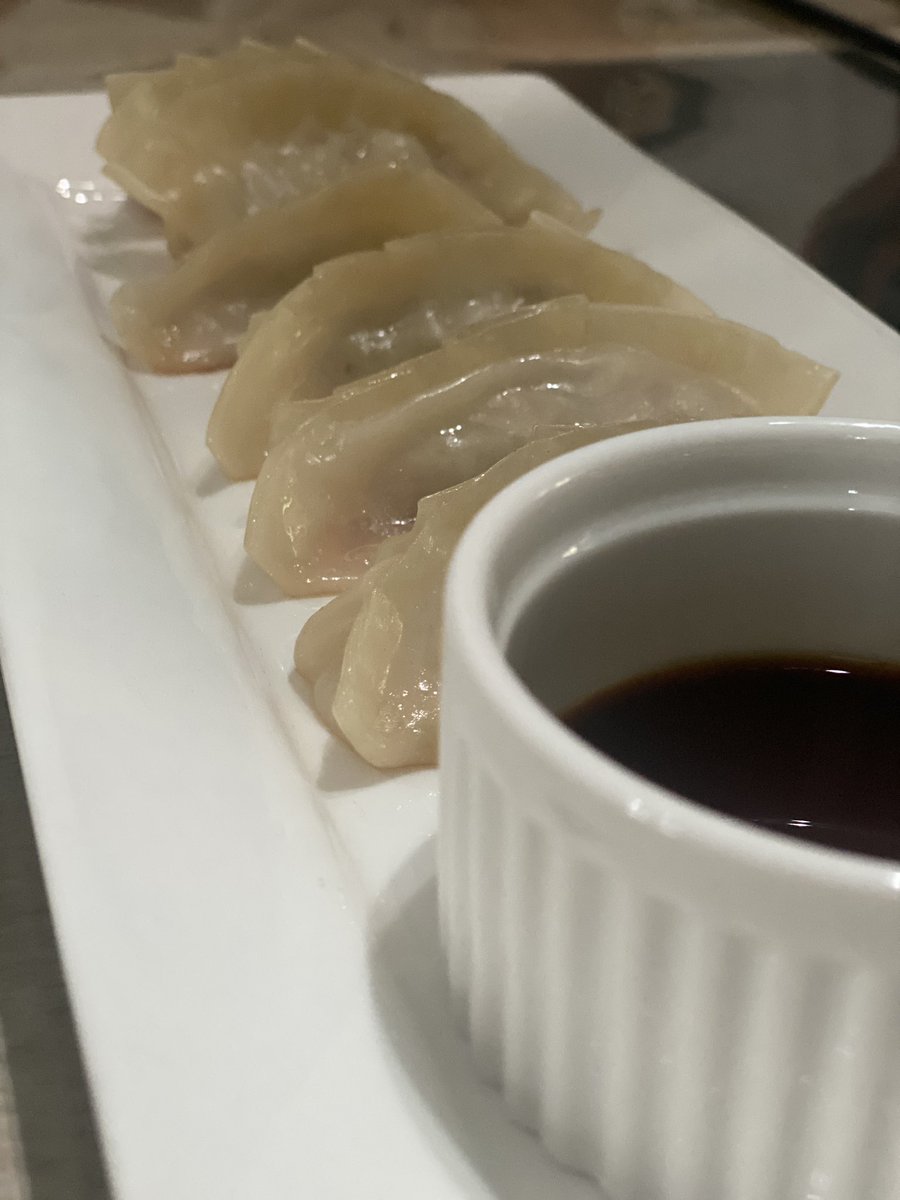 Lunchtime! #lunch #gyoza