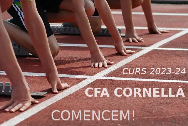 CfaCornella's tweet photo. Comença un nou curs al @cfacornella!! Amb moltes energies i ganes d'aprendre, conviure i gaudir amb l'ensenyament!! #Retrobament Podeu consultar horaris de matriculacions, grups i inici de curs al nostre web. #Endavant! #SomCFA #XarxaCFA @educaciocat @culturacornella @cultura_cat https://t.co/tJzYvh52xf