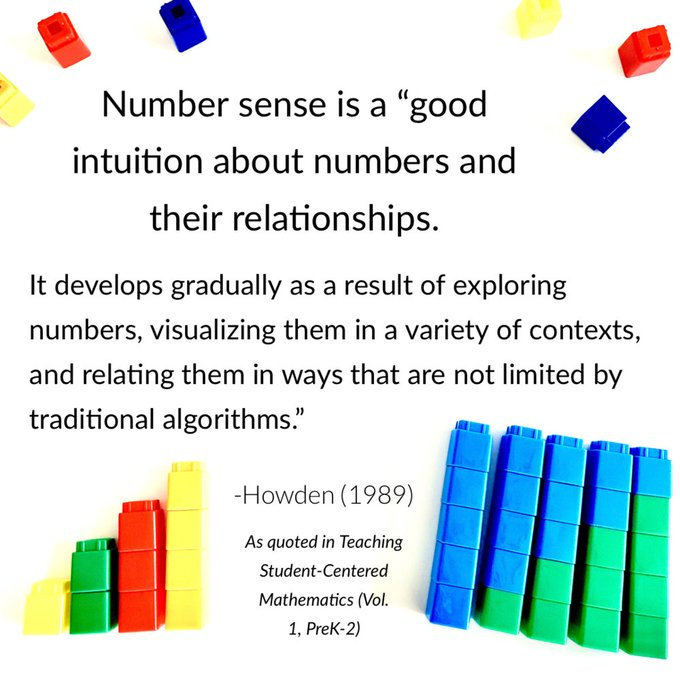 "When children COUNT, they don’t automatically think about how one number is related to another. Their goal is only to match number words with objects until they reach the end of the count."  
Developing Early Number Sense: 
countingwithkids.com/early-math/201…