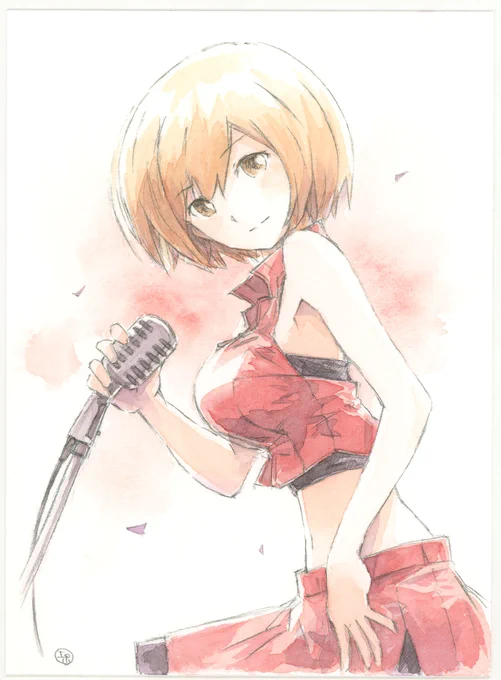 MEIKOさんに会いにいくゥ(過去絵) 