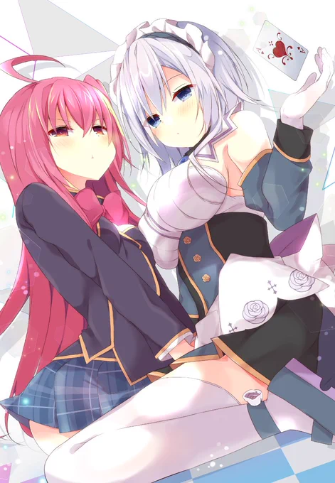 漫画版の更紗&白雪に見おろされるのもまた良し…!#ライアー・ライアー #ライアラ 