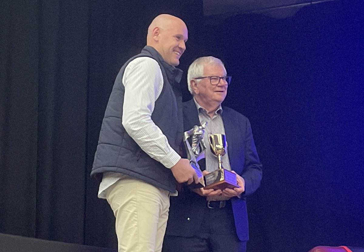 Nj_Guthrie's tweet photo. #Group11 presentation night tonight.

Best and fairest major award winners:

League tag: India Draper (Forbes) 
Reserve grade: Matt Sheather (Nyngan)
Under 18s: Fletcher Hunt (Nyngan) and Mick Coady (Forbes)
First grade: Jack Buchanan (Parkes)

#PMP23 https://t.co/Ym00IkpCSf