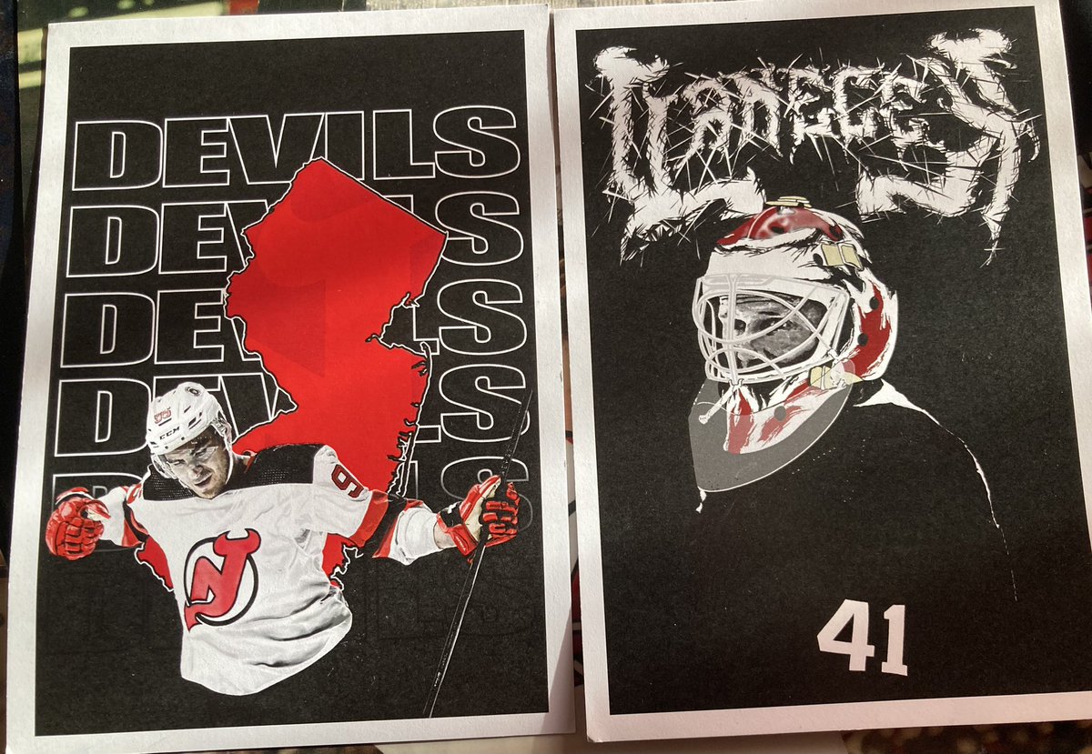 DevilsJointX's tweet photo. #TimoTimo 🕐 #VitekVanecek 🥅 
#NJDevils https://t.co/NpE7G95uSD