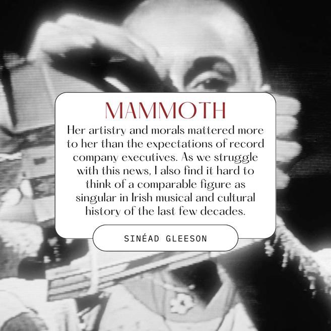 HetmoetMenard's tweet photo. And There Was Light - an ode to Sinéad O’Connor by @sineadgleeson 🤍

Read for free on https://t.co/jCiN8jE6xO

#mammoth #menard #ode #sineadoconnor #sineadgleeson https://t.co/LtUsZHP9p1