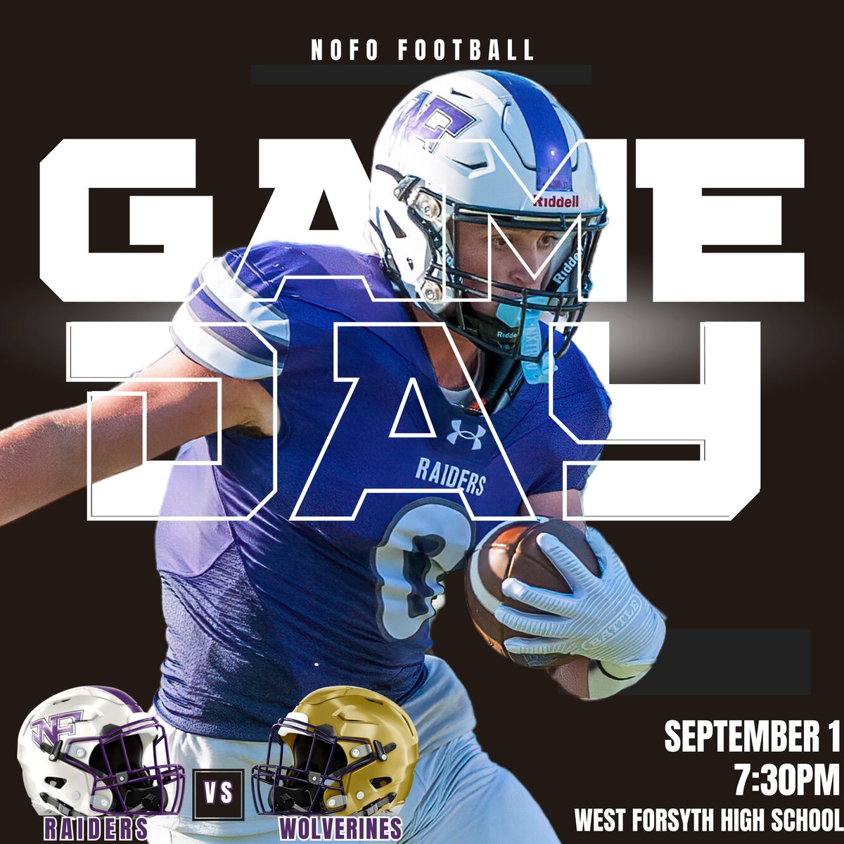 Raider Nation we need you to show up in full force tonight on the road!