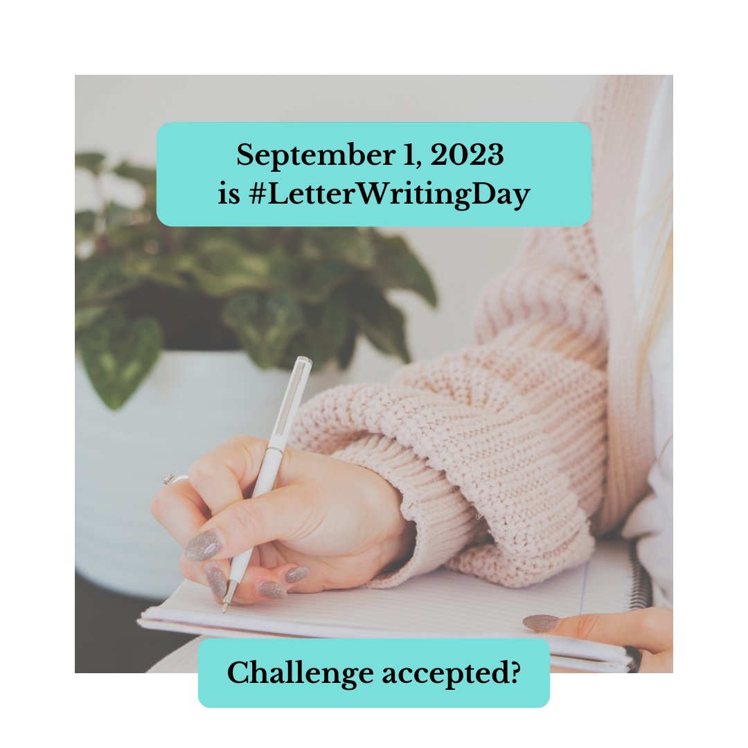 When's the last time you actually wrote someone a letter? 

#LetterWritingDay #writerslife #writerscommunity #amwriting #writingcommunity #writinglife
