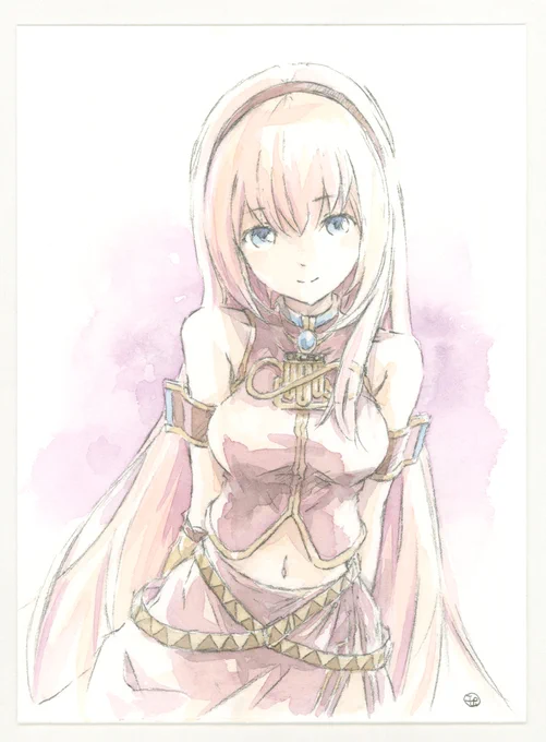 ルカさん待っててや～(過去絵) 