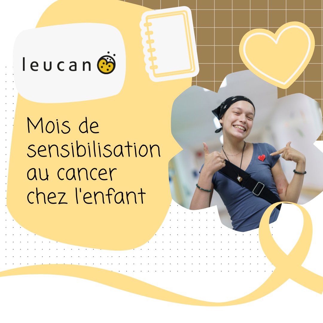 Leucan tweet media