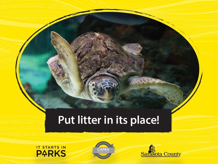 SRQCountyGov's tweet photo. 🚮 Pack out what you pack in! Join us this Labor Day weekend at #SRQCountyParks. Staff will give yellow trash bags at select locations. Dispose of your litter and any you find in these bags. Let's keep our parks clean! ♻️ #PackInPackOut https://t.co/cd4X9iiWTe