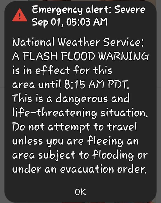 Yo! Vegas! Starting the day with one of these. Be careful out there!🙏☺️ @VegasIssues @LasVegasLocally