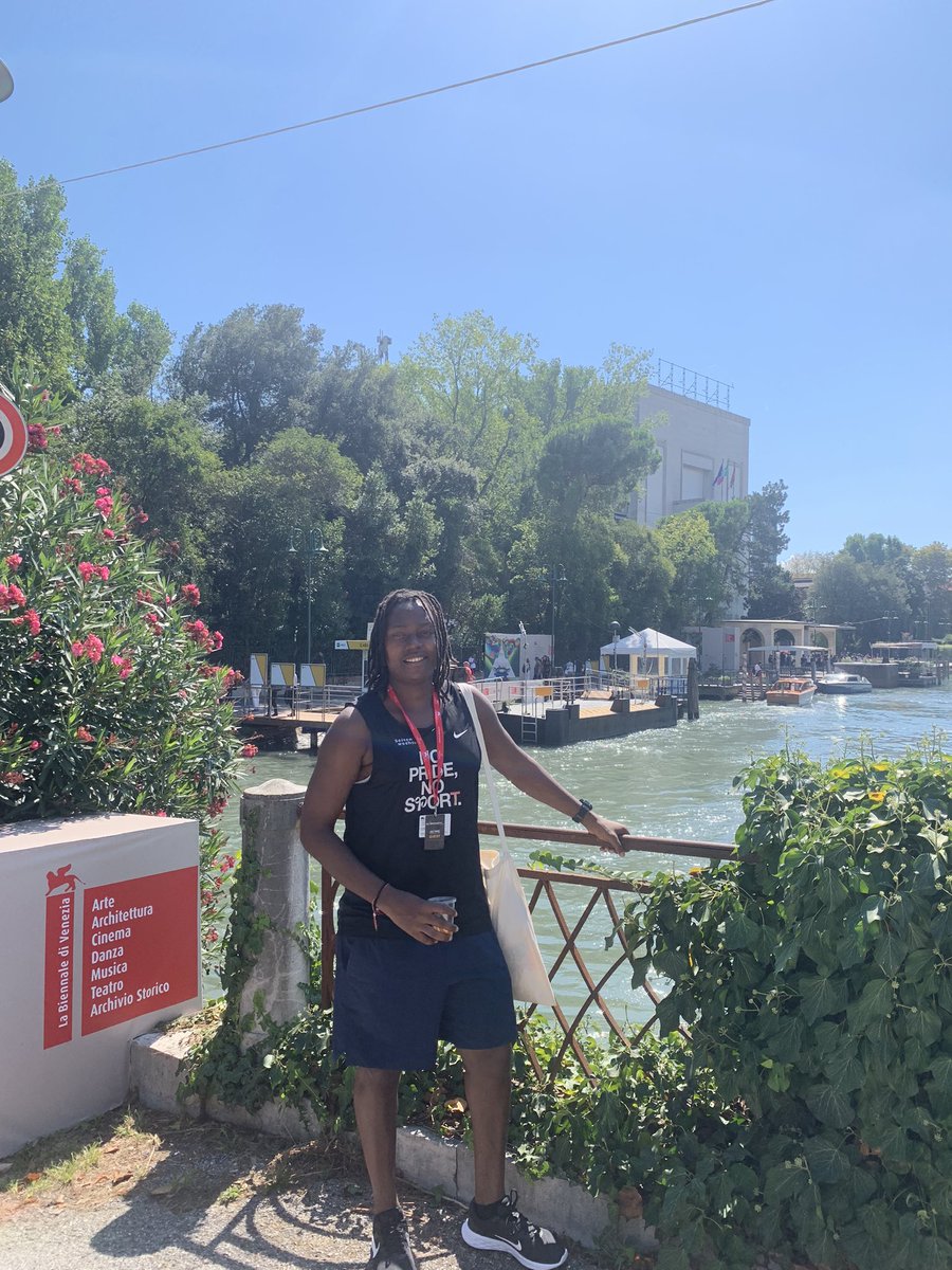 Movie premiere in Venice Italy taking place now “LIFE IS NOT A COMPETITION BUT AM WINING “